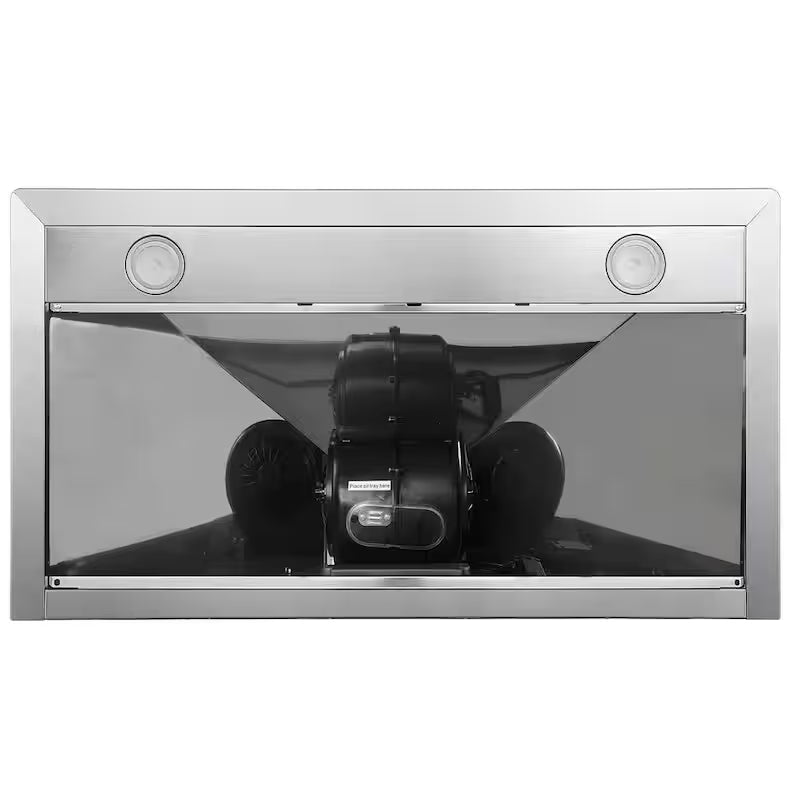 36 in. Stainless Steel Ductless Wall Mount Range Hood with Carbon Filter V484