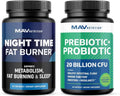 Night Time Fat Burner and Probiotic Prebiotic Capsules U8883