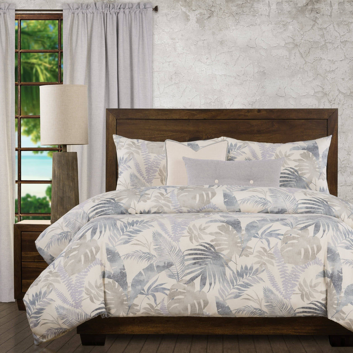 Tropical 6 Piece Duvet Cover Set with Duvet Insert M836014