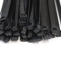 500 Pack Heavy Duty 18 Inches Black Nylon Cable Zip Ties E6870