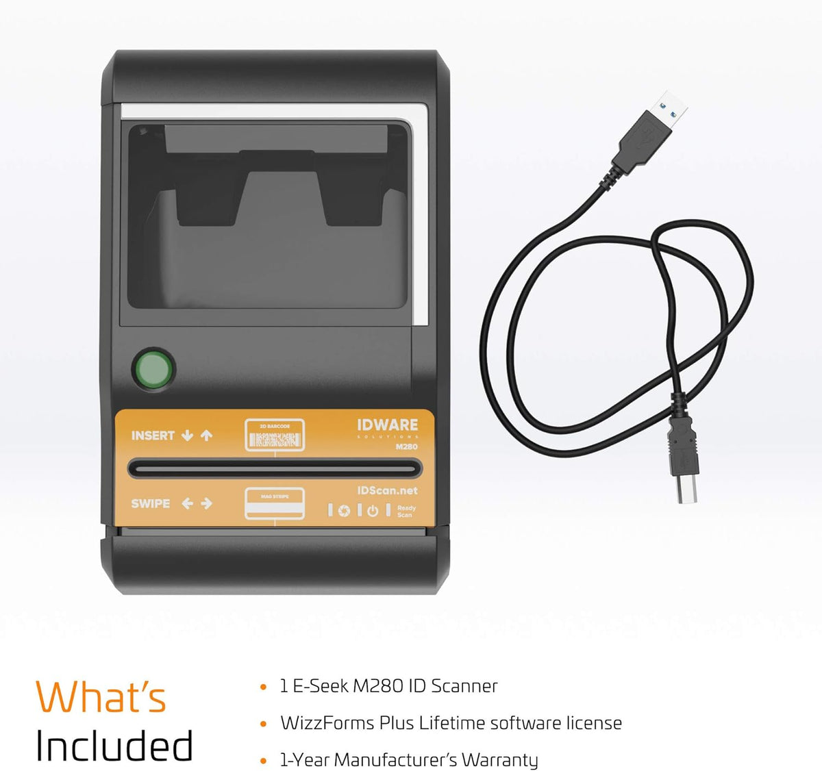 ID Scanner Desktop Solution with M280 ID Scanner E5421