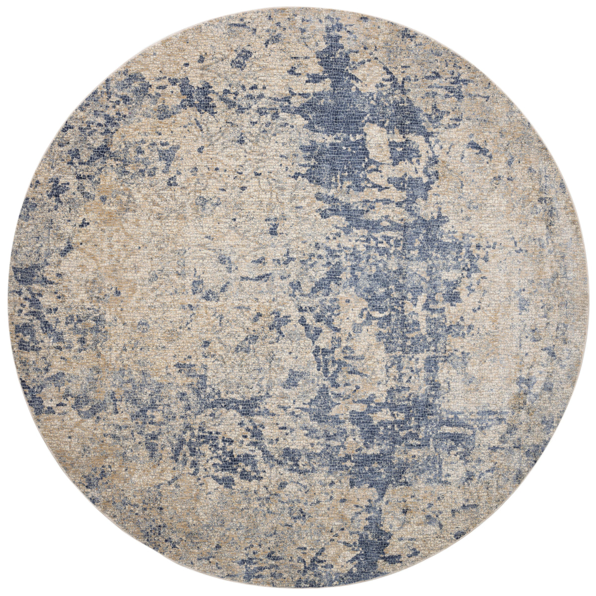 Beige Blue Rug S87723