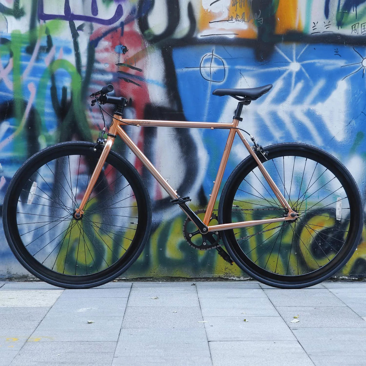 700C Single Speed Fixed Gear Bike F4290