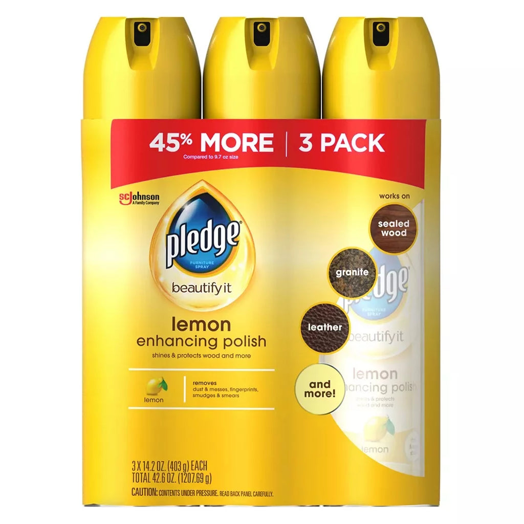 Lemon Furniture Polish 3 pk O439856