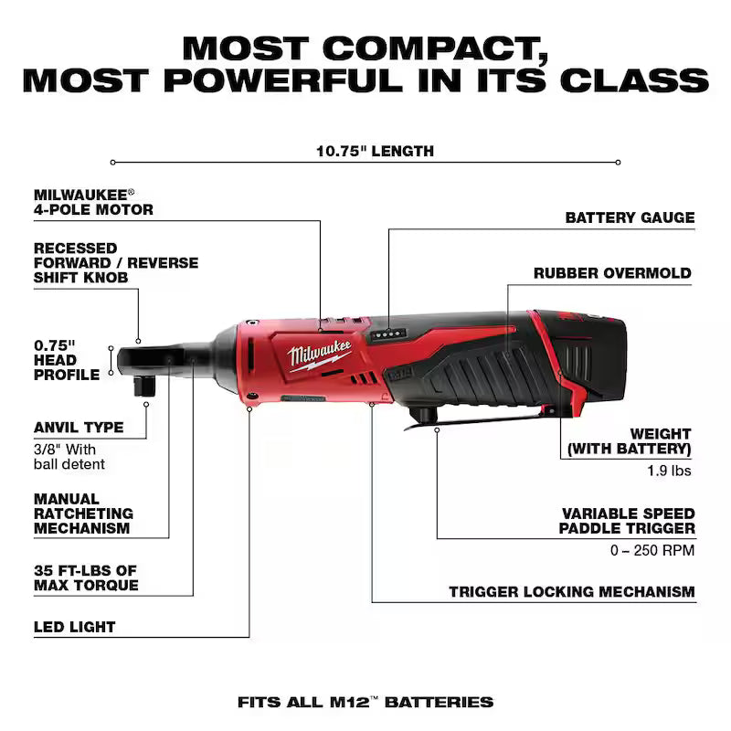 12V Cordless 5-Tool Combo Kit with 15-Piece Drill Bit Set M4773