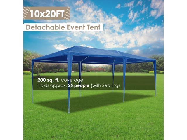 Outdoor Wedding Party Patio Gazebo with 6 Removable M8658