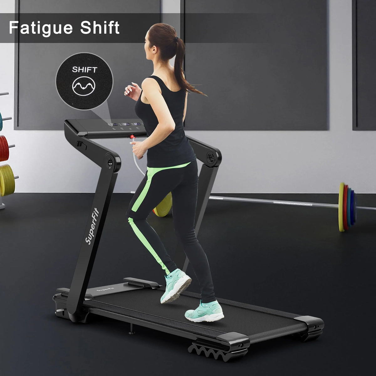 4.0HP Foldable Electric Treadmill U651176