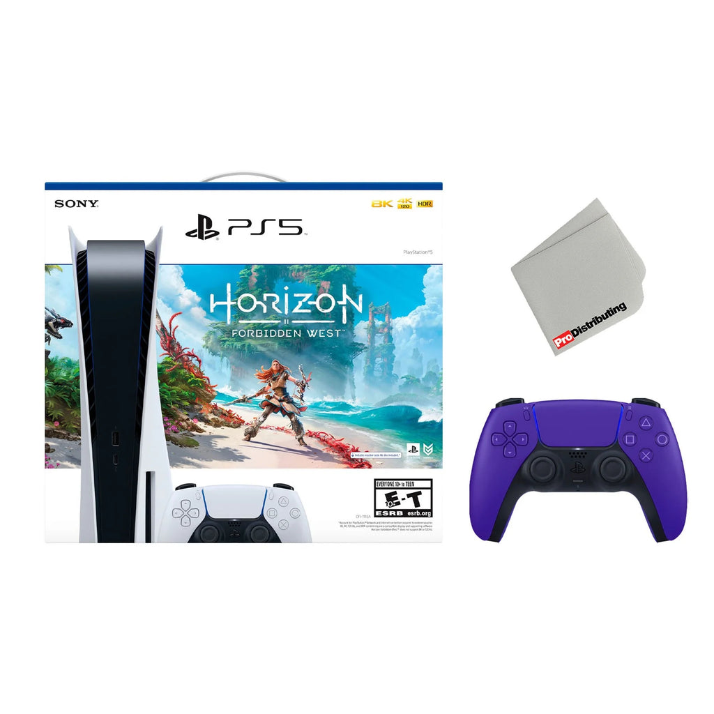 Playstation 5 Disc Edition with Purple Controller H6229