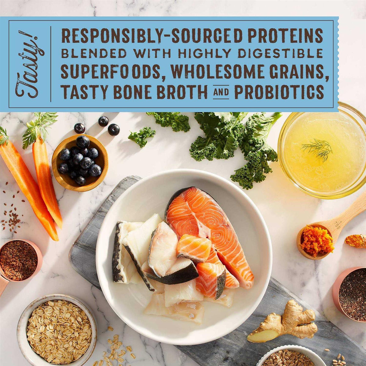 Whitefish & Salmon Recipe with Superfoods M536595