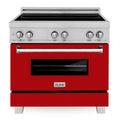 36 In. 4.6 cu. ft. Induction Range with 4 Element Stove and Electric Oven Y7300