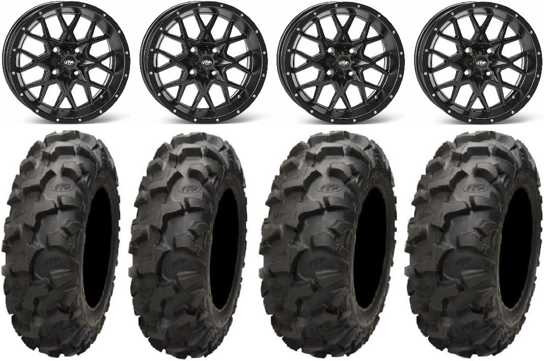 Black Wheels and Tires X292643
