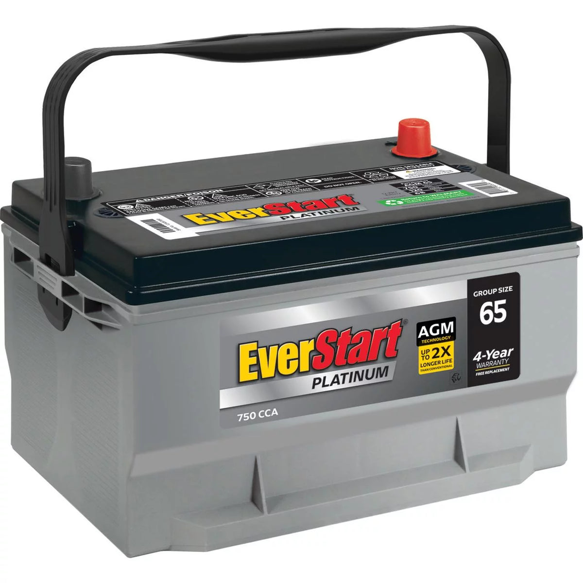 AGM Battery Group Size 65 12 Volt 750 CCA A622