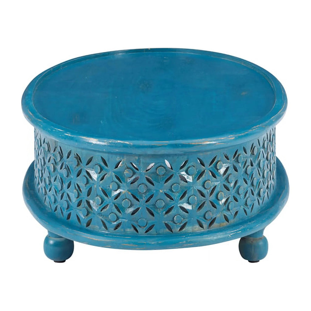 Oval Wood Coffee Table H566