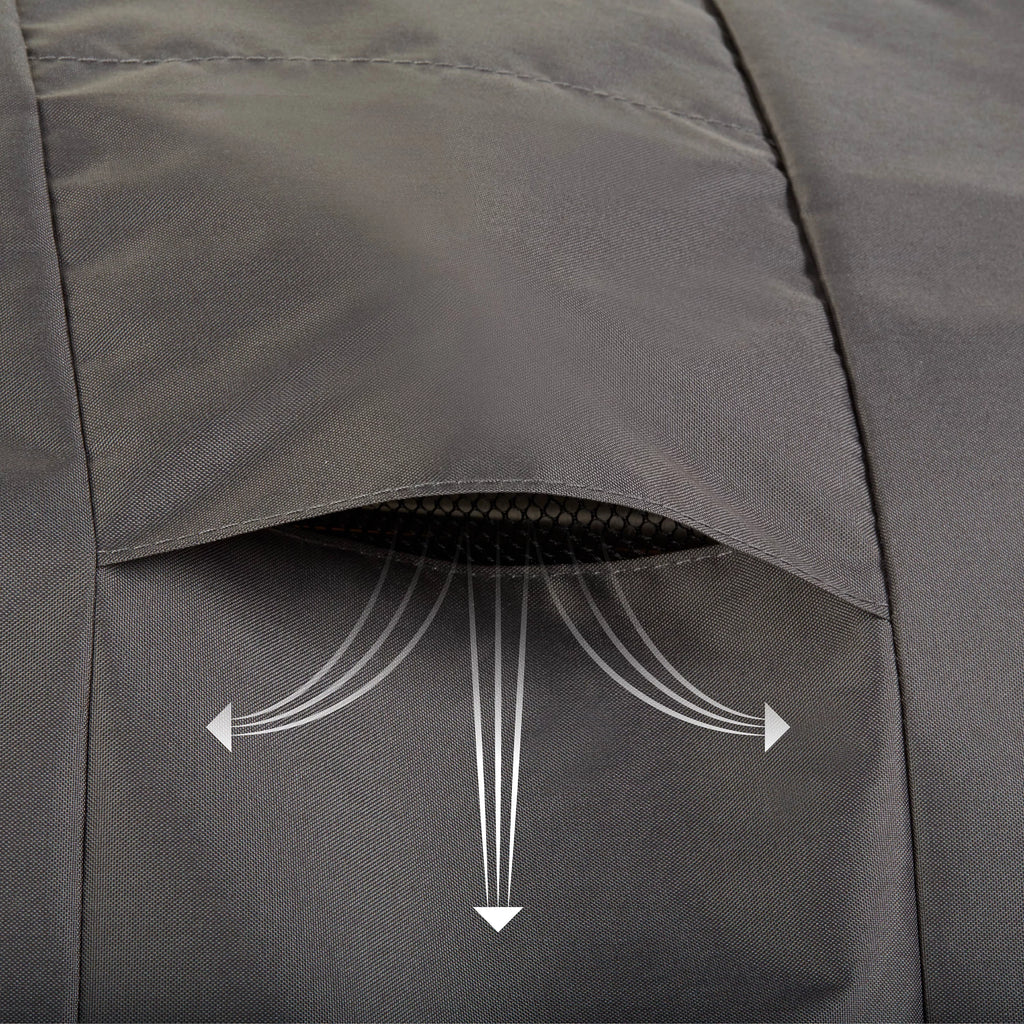 Gray Patio Swing Cover Y366491