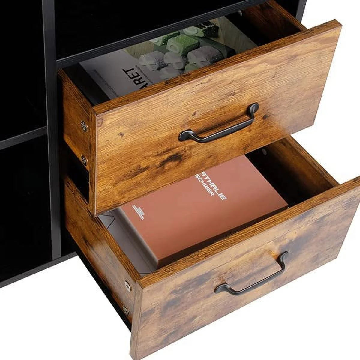 Cabinet with 1 Drawer 2 Doors 1 Open Shelves Free Standing Cupboard with 4 Legs G903649