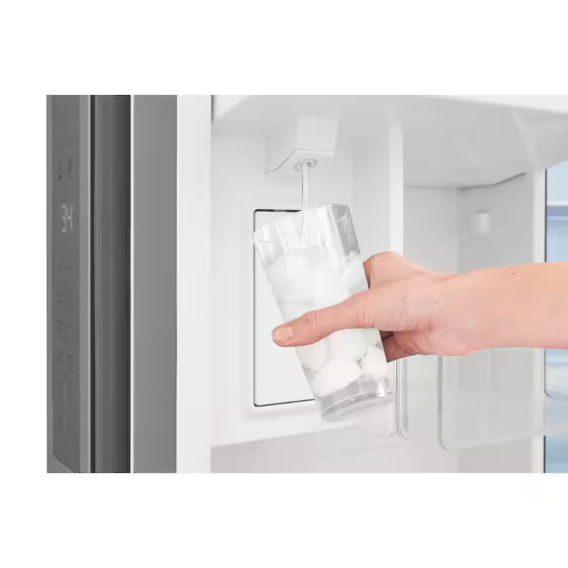 23.3 cu. ft. Counter-Depth French Door Stainless Steel Refrigerator H6208