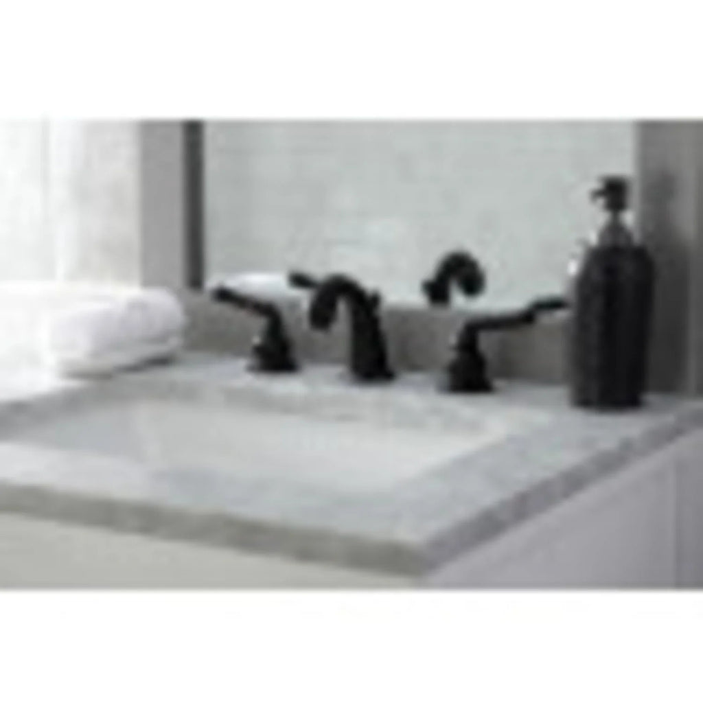 Widespread Bathroom Faucet Matte Black H29520