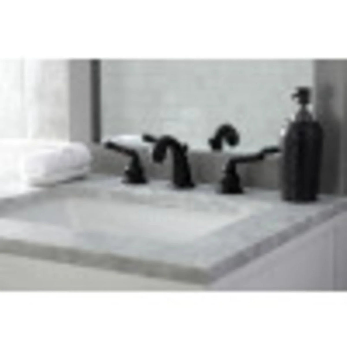 Widespread Bathroom Faucet Matte Black H29520