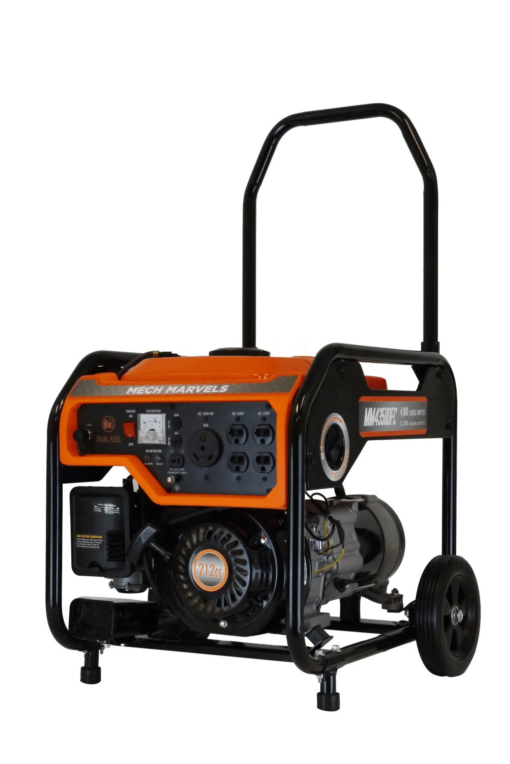 4000 Watt Dual Fuel Portable Generator F223