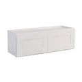 36 x 18 x 12 in. White 2-Door Wall Cabinet P17663