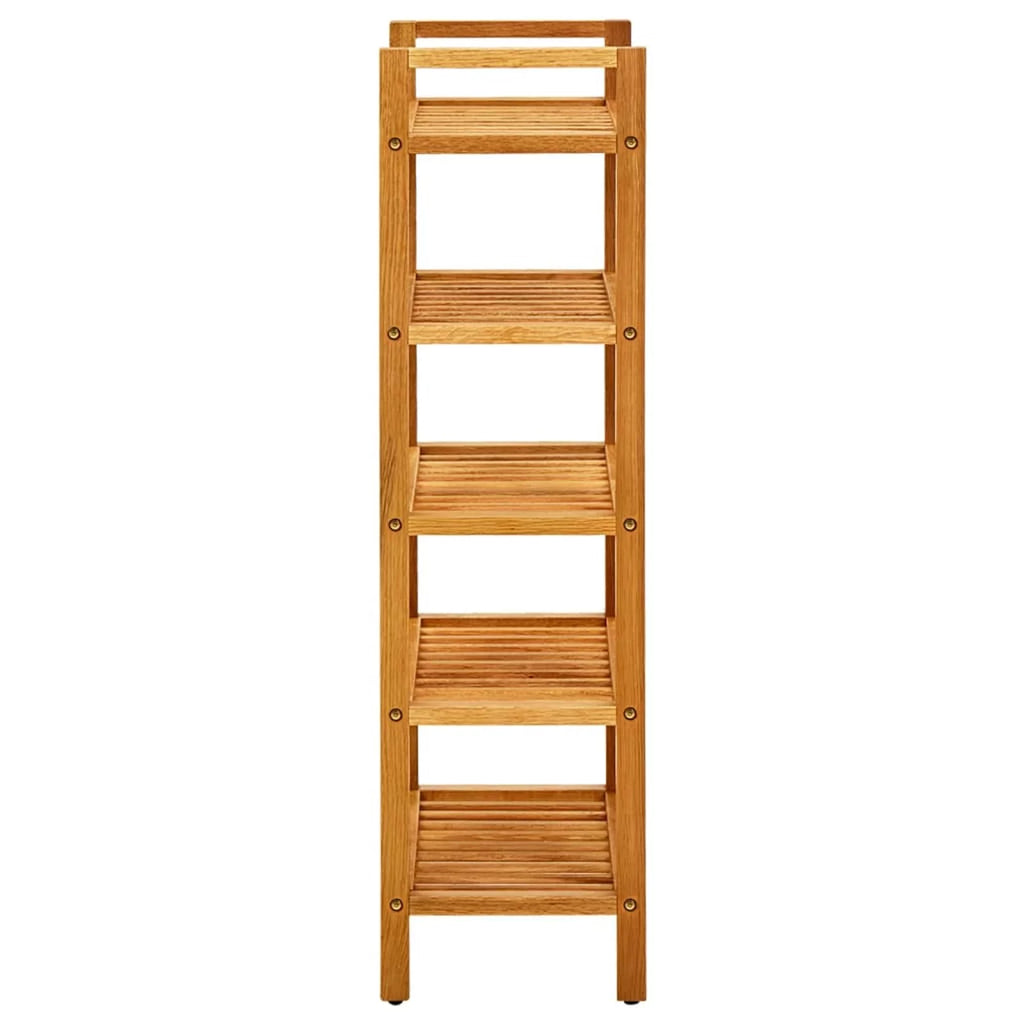 5-Tier Wooden Shoe Rack with Storage Shelves V293883