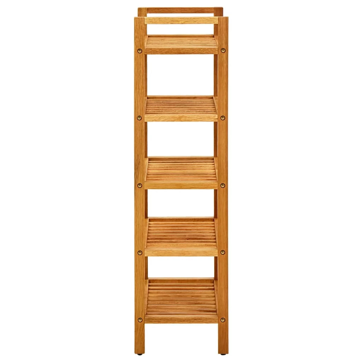5-Tier Wooden Shoe Rack with Storage Shelves V293883