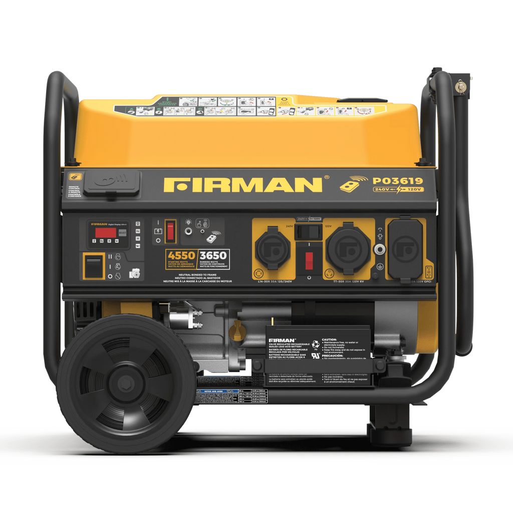 4550/3650 Watt Gas Portable Generator with Wheel Kit O319081