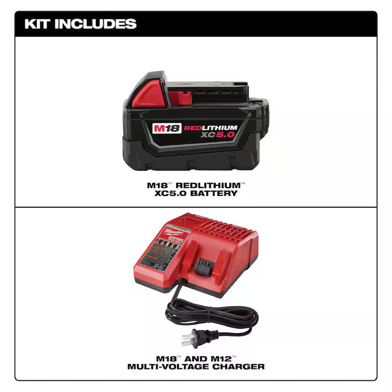 18-Volt Lithium-Ion Brushless Cordless 1/4 in. Compact Impact Driver with Battery and Charger F850529