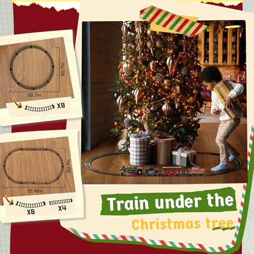 Alloy Toy Train with Lights & Sound F20741