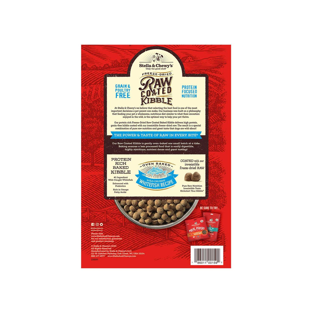Raw Coated Dog Kibble Whitefish D53733