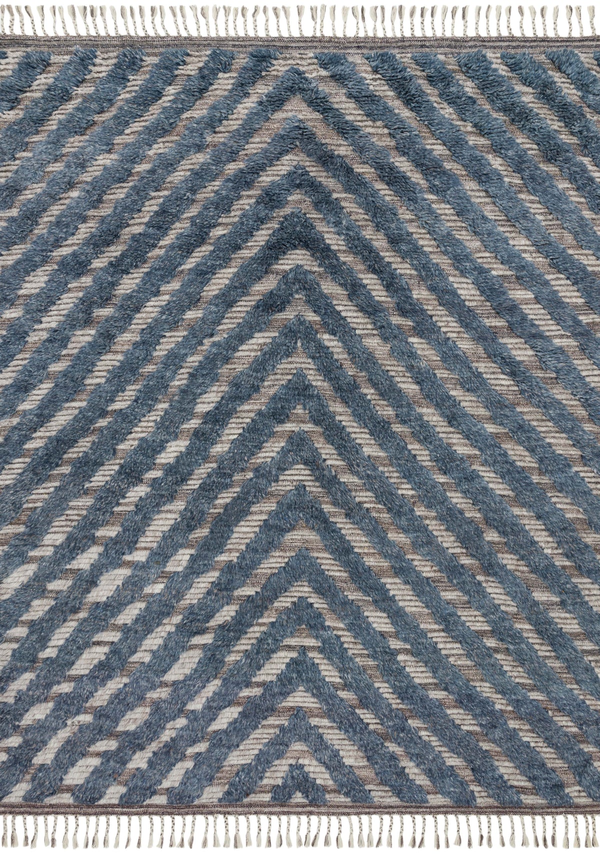 Blue 4'0 x 6'0 Rug B1166