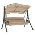 Porch Swing with Arched Canopy S26474