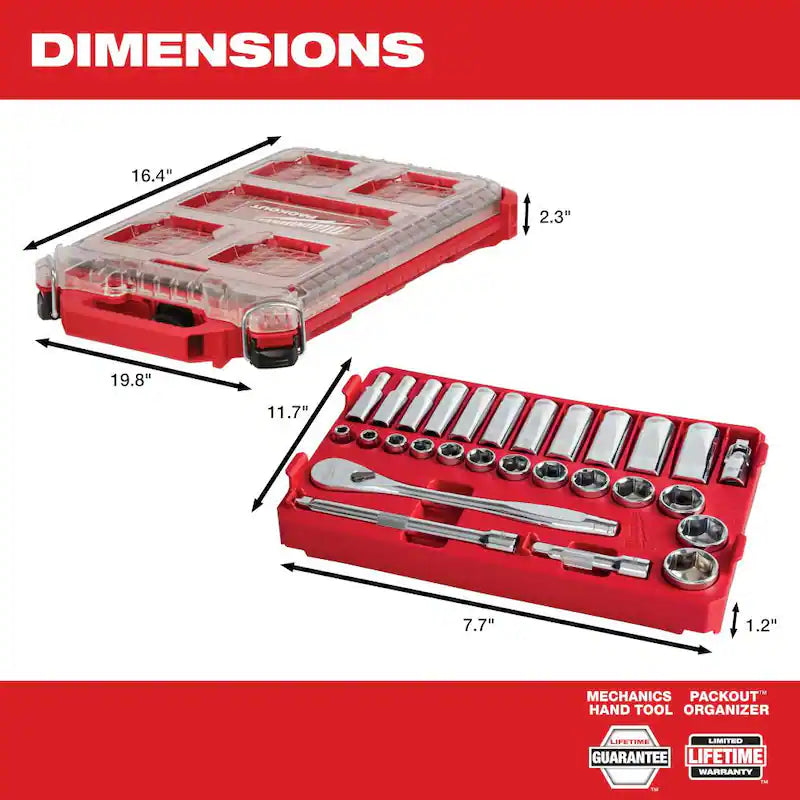 3/8 in. Drive SAE Ratchet and Socket Mechanics Tool Set and Driver Bit Set (128-Piece) W53293