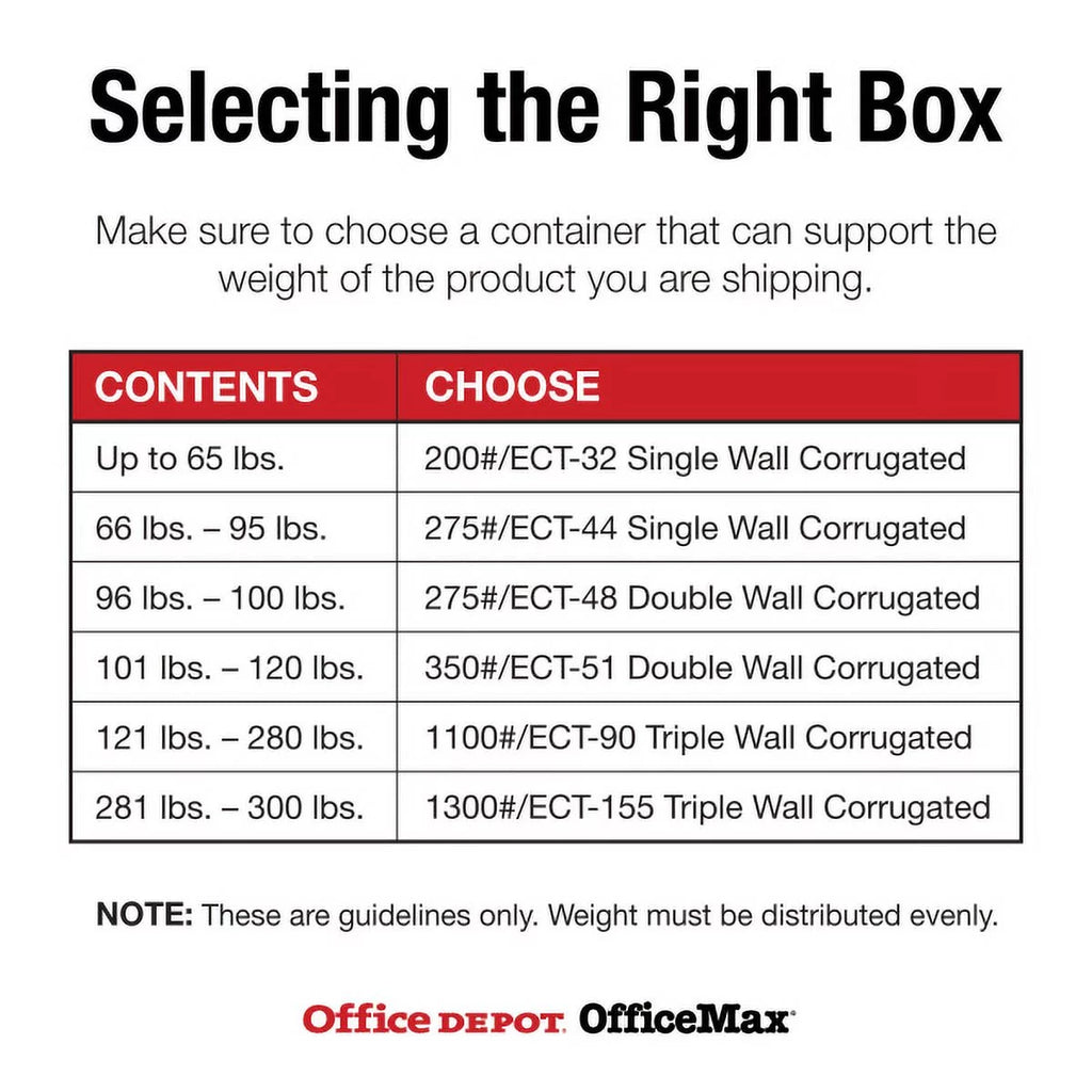 Tall Kraft Boxes, 15" x 15" x 48", Pack Of 10 S993