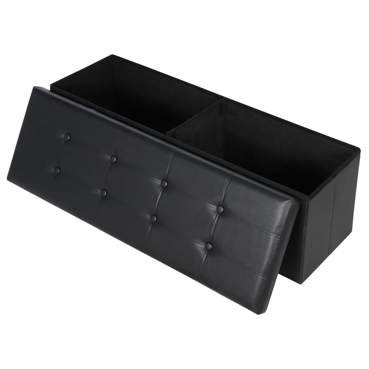 43 Inches Folding Storage Ottoman Bench M182241