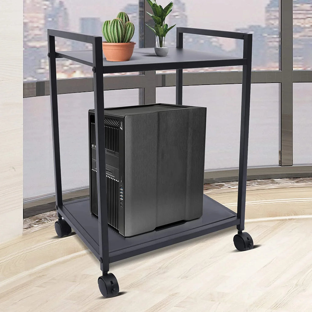 Computer Tower Stand with Lockable Wheels X14710