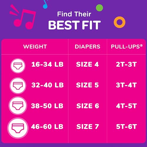 Potty Training Pants 3T-4T 112 Count L9356