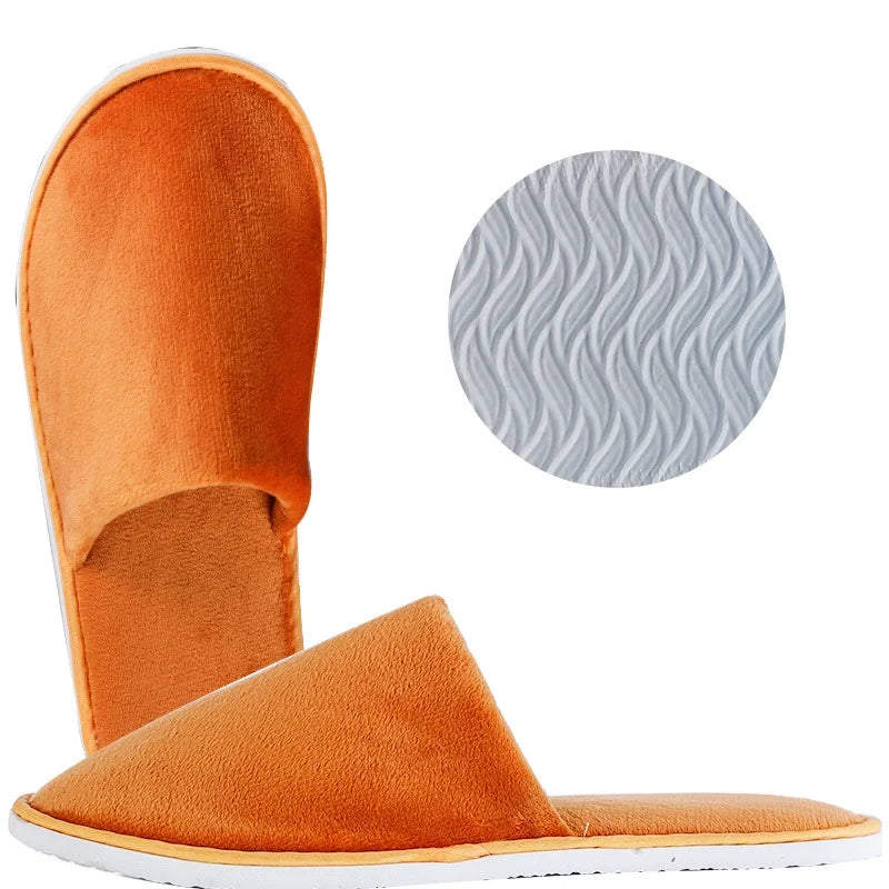 Coral Flannel Non-slip Slippers L9322