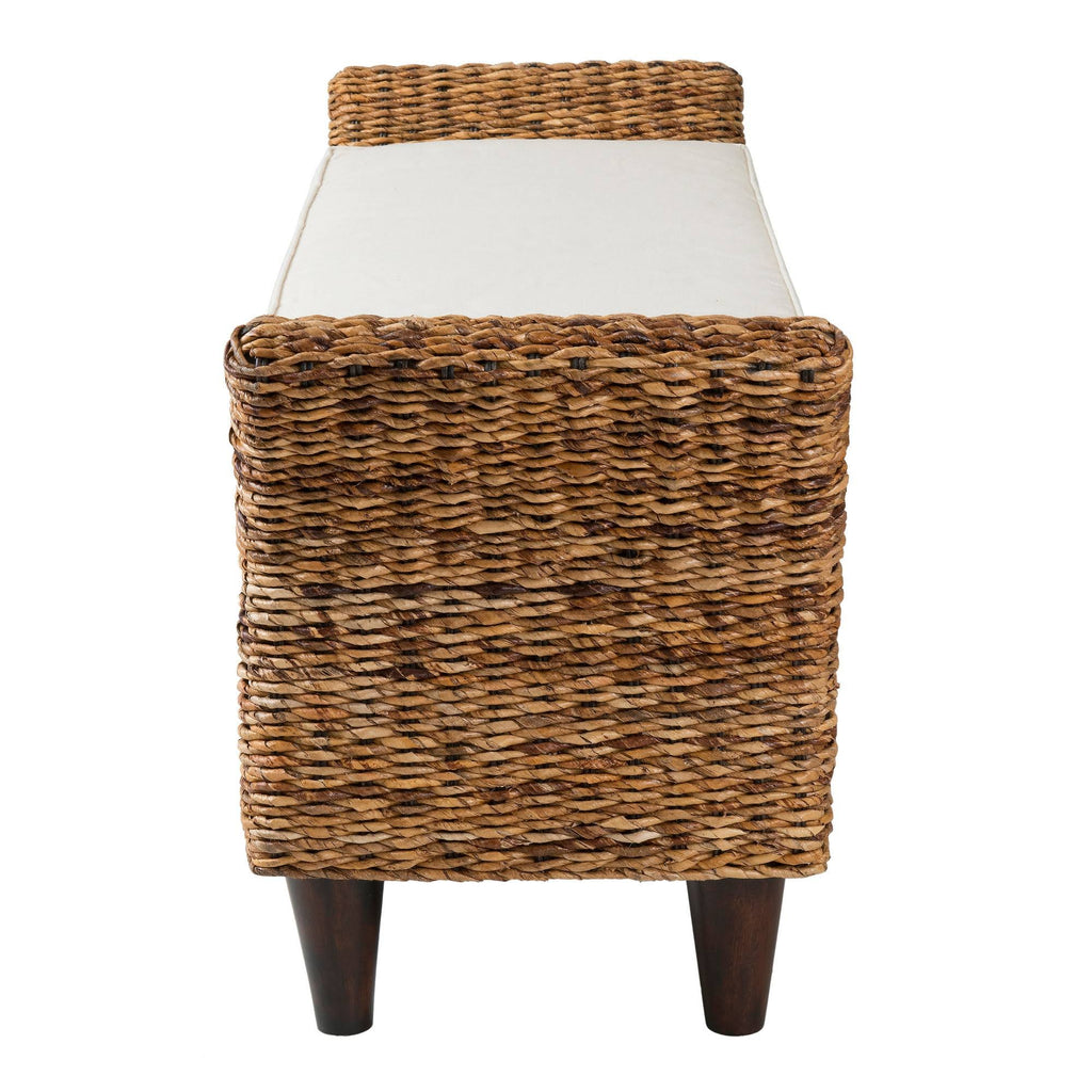 Brown Abaca Bench O18227