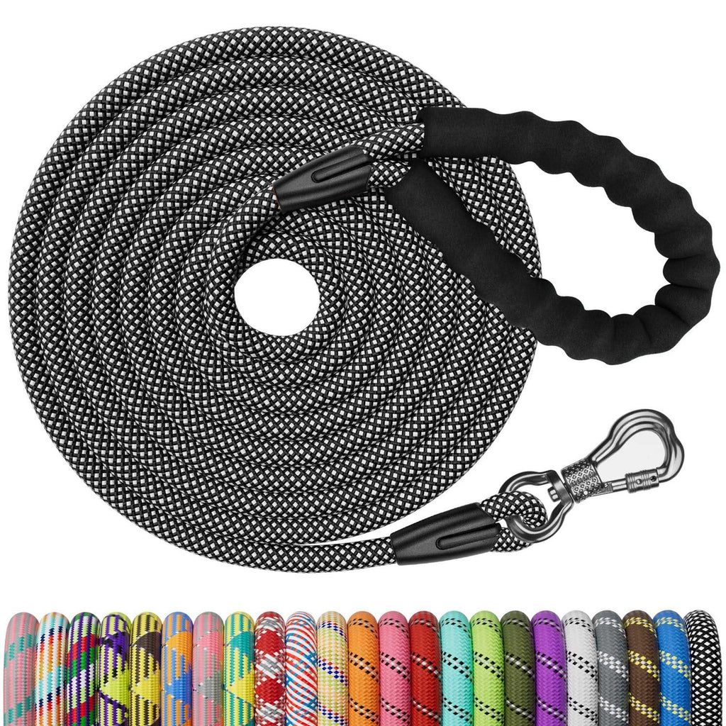 Rope Dog Leash with Swivel Lockable Hook Q91617