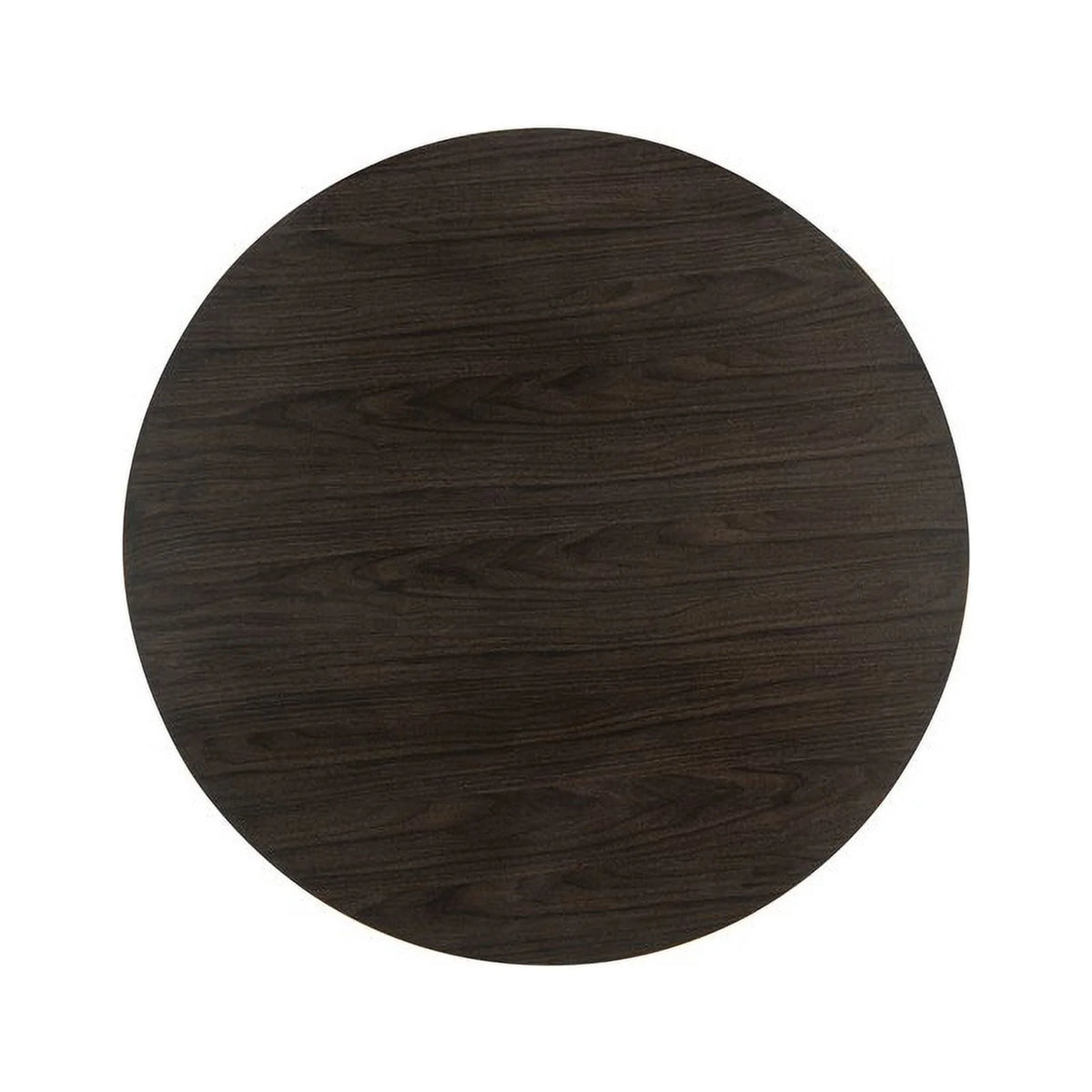 Round Walnut Veneer Table K656622