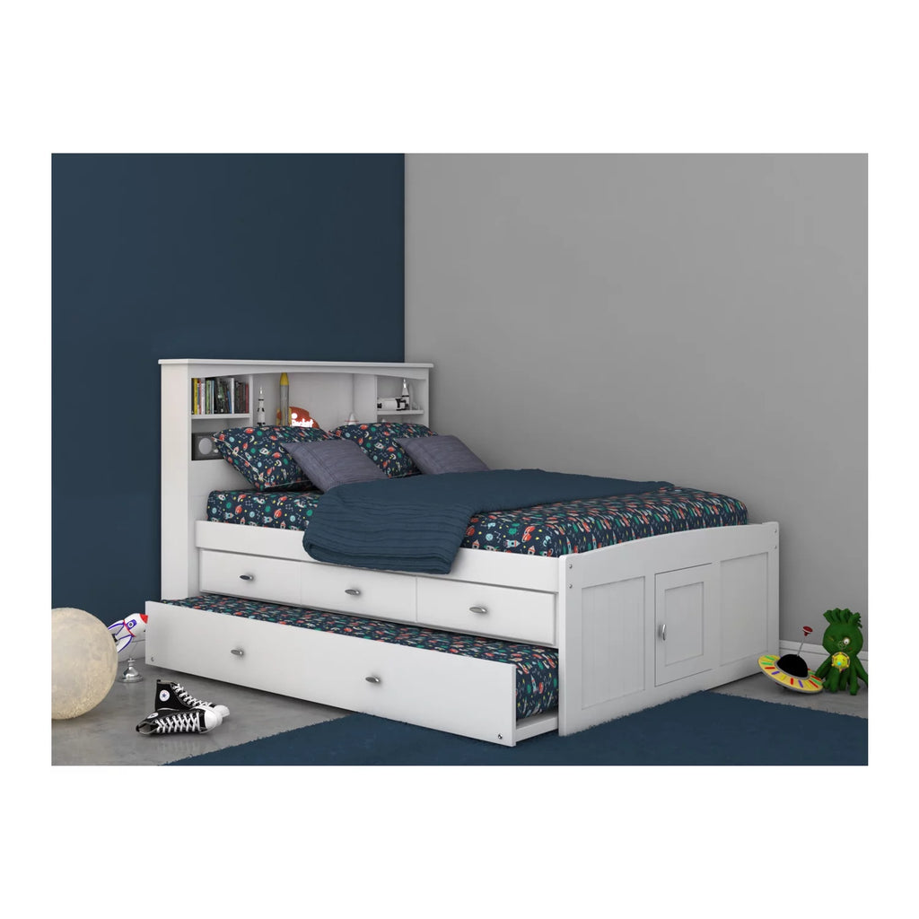Solid Pine Bookcase Bed G250747