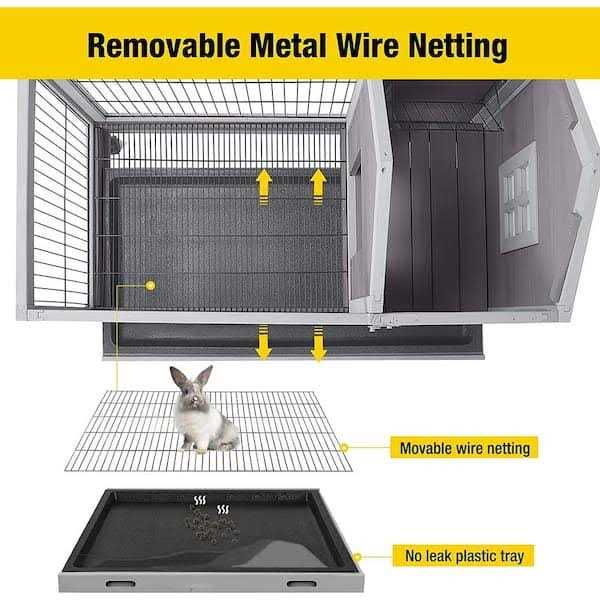 Rabbit Hutch Bunny Cage K184116