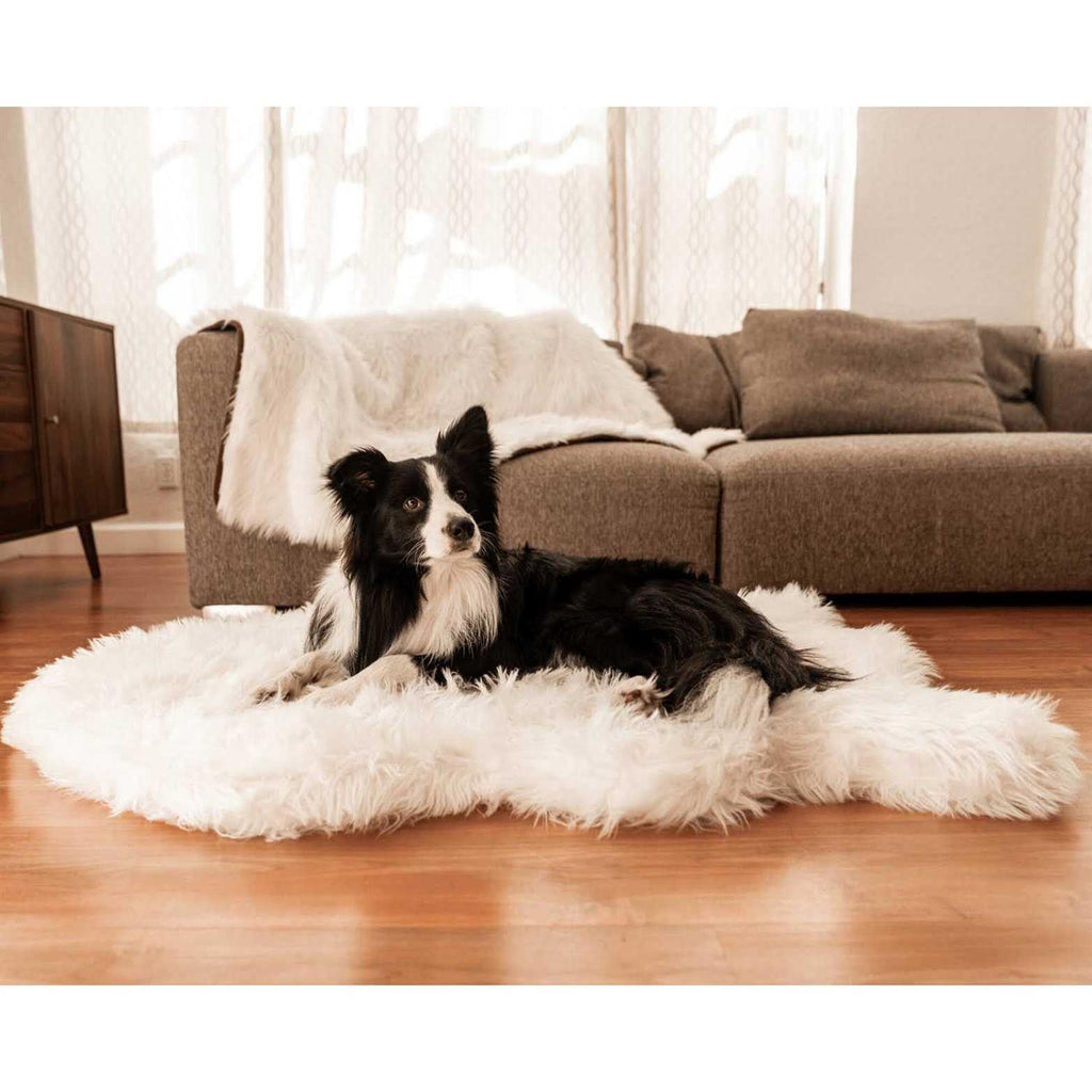 Faux Fur Orthopedic Dog Bed F26921