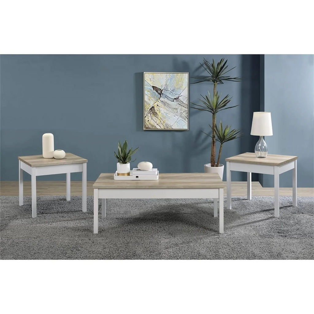 3-Piece Wood Coffee Table Set P917751