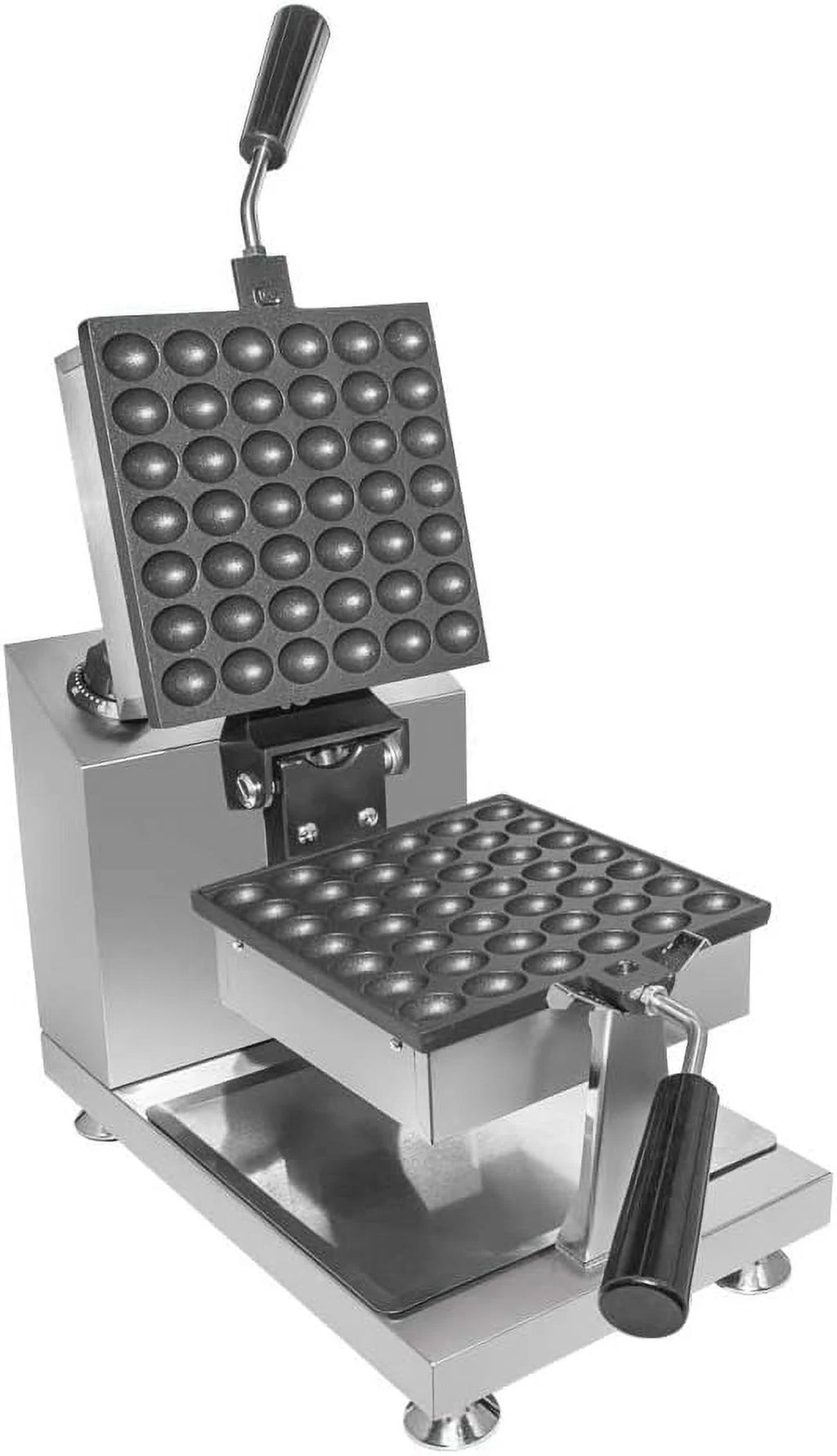 Rotating Square Nonstick Stainless Steel Bubble Waffle Maker M641