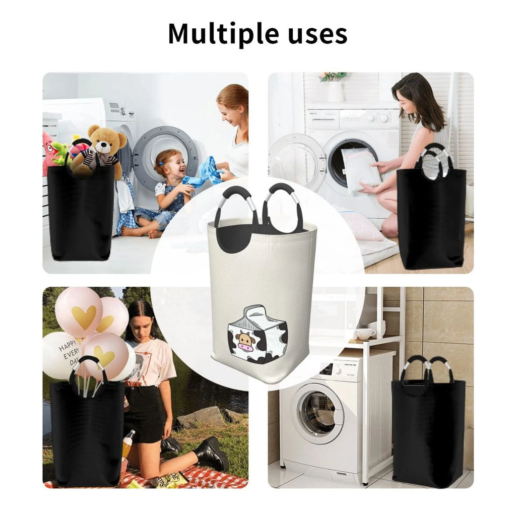 Collapsible Laundry Basket Hamper 50L P83373