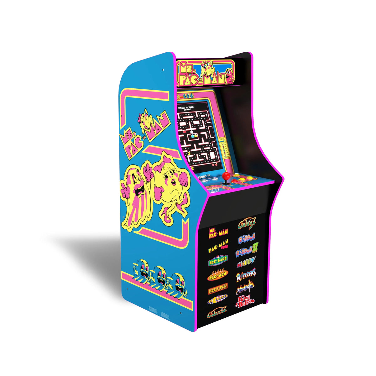 4-foot-tall Stand-up Arcade Game with 14 Classic Games and 17-inch Screen C771840