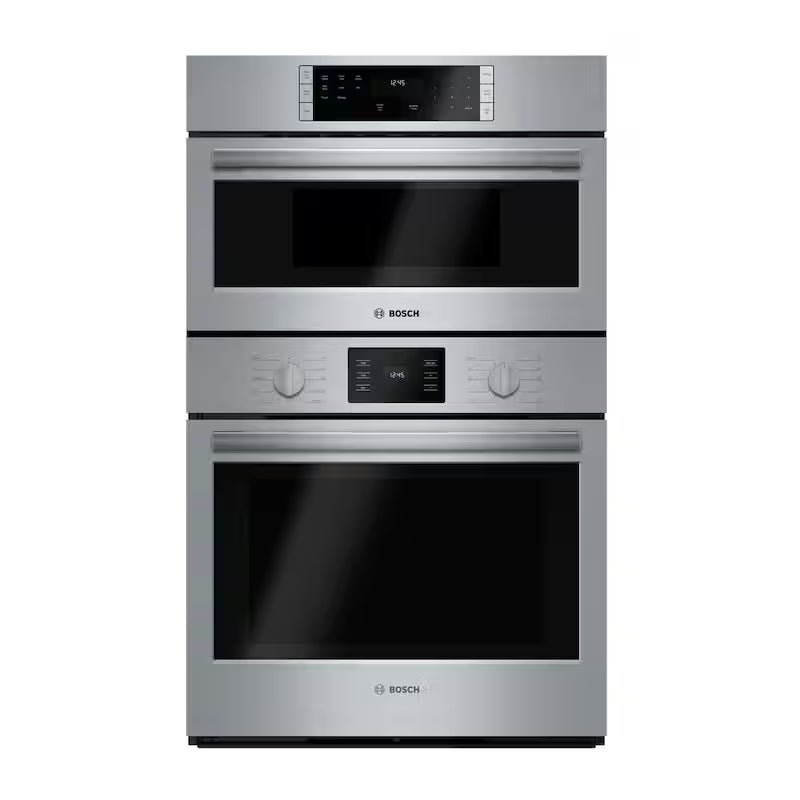 30 in. Electric Convection Wall Oven & Microwave Combo Stainless Steel N1614