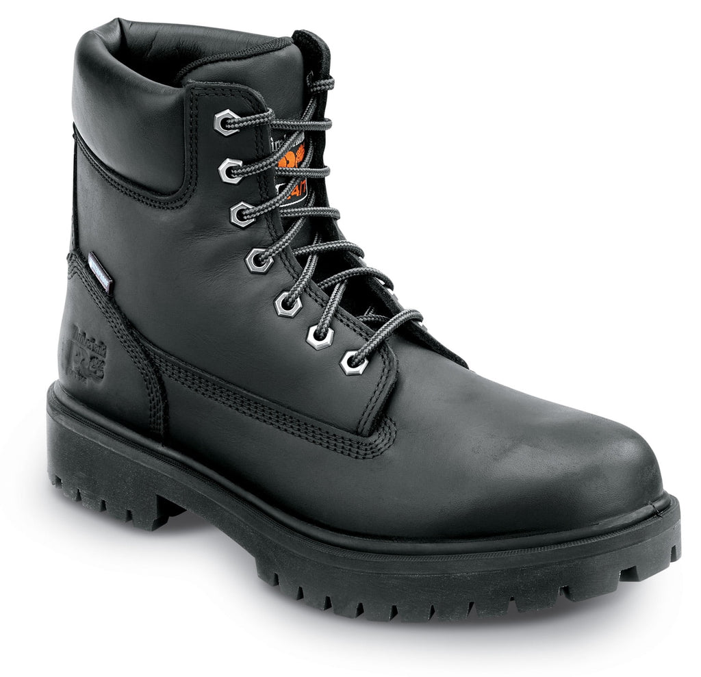 Black Steel Toe Waterproof Work Boots X17785